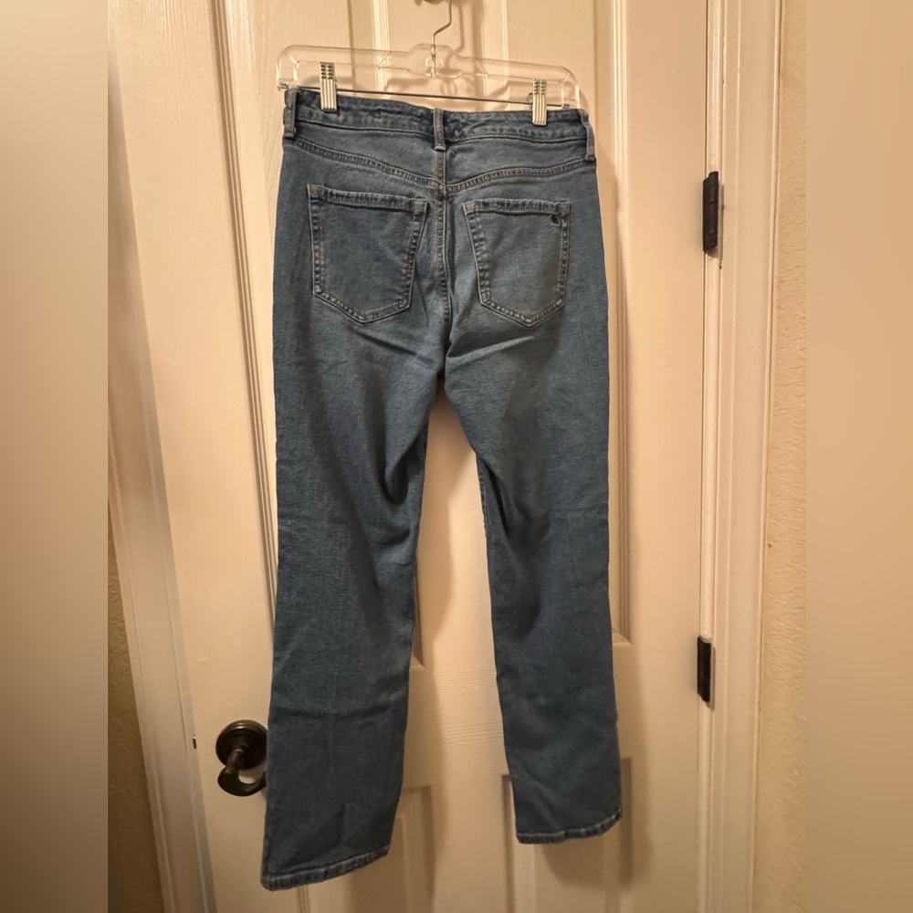 Jessica Simpson Blue Straight-Leg Jeans